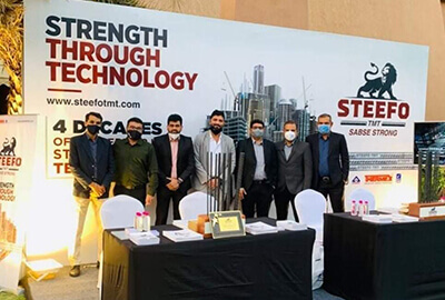 Steefo TMT at Rajkot CREDAI